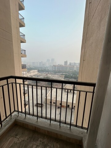 Balcony in 2.5 BHK Apartment at Amrapali Riverview, Amrapali Leisure Valley – for Rent