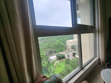 Balcony in 2 BHK Apartment at Hiranandani Castle Rock, Powai – for Rent
