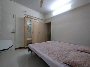 Bedroom in 2 BHK Apartment at Om Srishti, Kharghar – for Rent