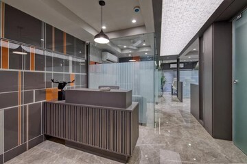 Kitchen in  Office Space at Ambli Road – for Rent