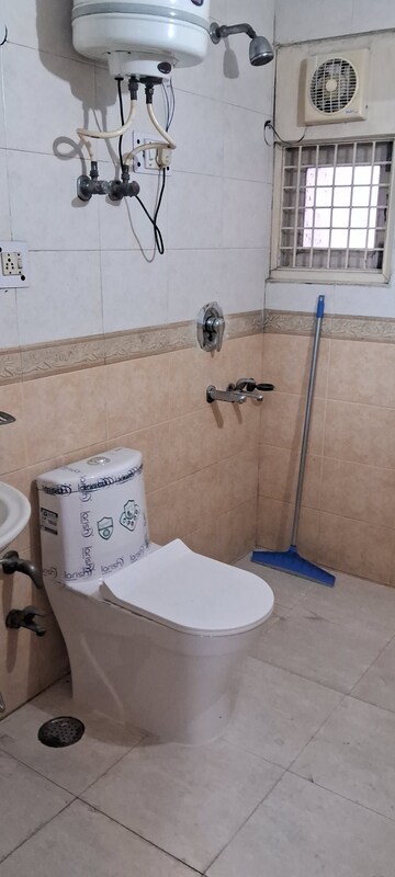 Bathroom in 3 BHK Apartment at Sarita Vihar – for Rent