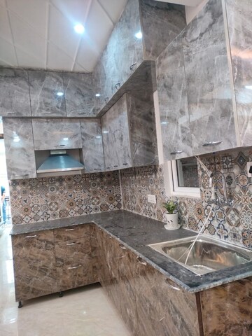 Kitchen in 3 BHK Builder Floor at Sector 1 Greater Noida – for Sale