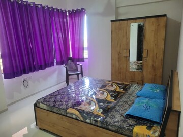 Master Bedroom in 1 BHK Apartment at Adalaj – for Rent