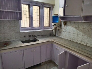 Kitchen in 3 BHK Builder Floor at Greater Kailash ii – for Rent