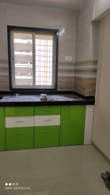Kitchen in 1 BHK Apartment at Rutu Enclave, Kasarvadavali – for Rent