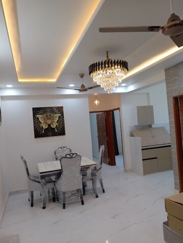 Living Room in 3 BHK Builder Floor at Mansarovar Extension – for Sale