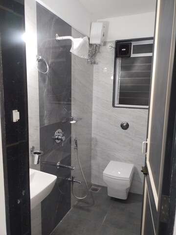 Bathroom in 2 BHK Apartment at Alag Aranya, Pant Nagar – for Rent