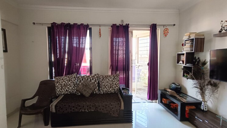 Living Room, kiran-suyog 1 Bedroom 658 Sq.Ft. Apartment In Balewadi Pune 8026434