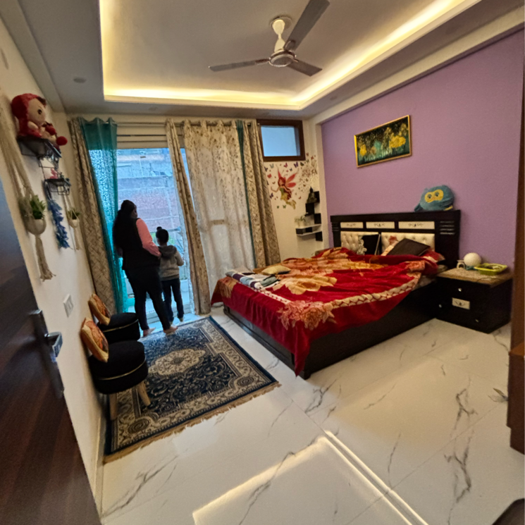 Bedroom, malviya nagar 3 Bedroom 1300 Sq.Ft. Builder Floor In Malviya Nagar Delhi 8026463