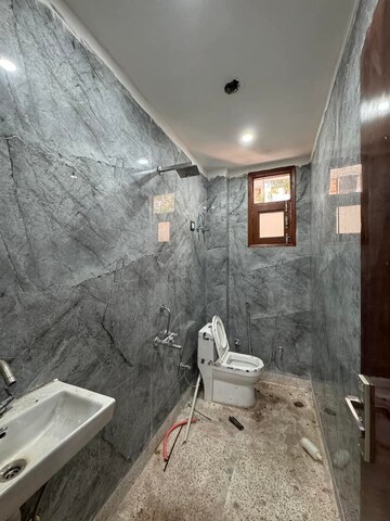 Bathroom in 1 BHK Apartment at Freedom Fighters Enclave – for Rent