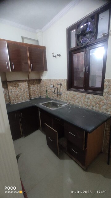 Kitchen in 2 BHK Builder Floor at Mehrauli – for Rent