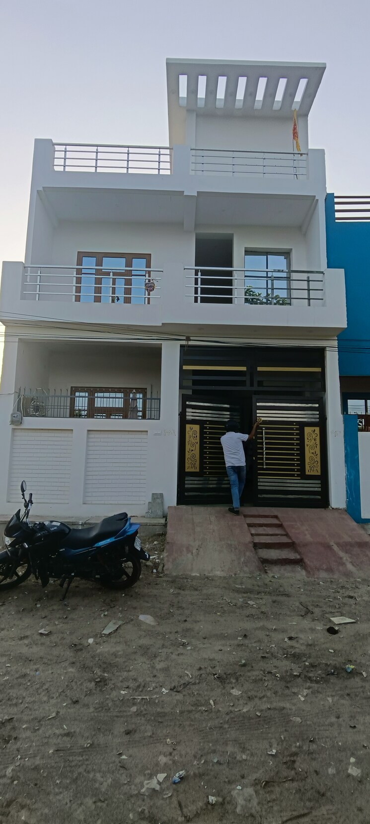 Master Bedroom, guramba 3 Bedroom 2000 Sq.Ft. Independent House In Guramba Lucknow 8026502