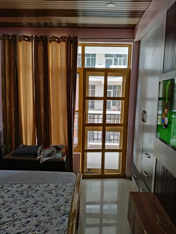Living Room in 3 BHK Apartment at Sushma Elite Cross, Dhakoli Village – for Sale
