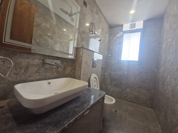 Bathroom in 3 BHK Builder Floor at Sector 15i – for Rent