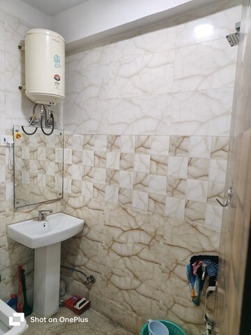 Bathroom in 2 BHK Builder Floor at Paryavaran Complex – for Rent