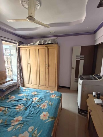 Bedroom in 1 BHK Apartment at Unicorn Global Arena, Naigaon East – for Rent