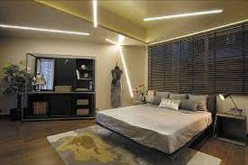 Bedroom in 4 BHK Apartment at Naiknavare Eminence Saga, Viman Nagar – for Sale