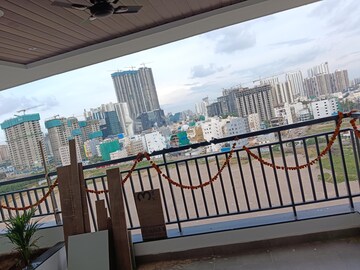 Balcony in 3 BHK Apartment at ASBL Spire, Kokapet – for Rent