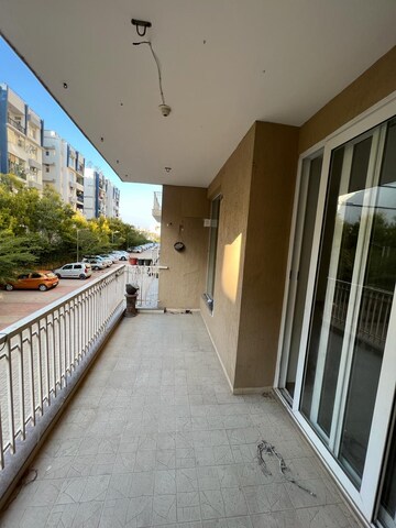 Balcony in 3 BHK Apartment at ATS Golf Meadows Lifestyle, Central Derabassi – for Rent