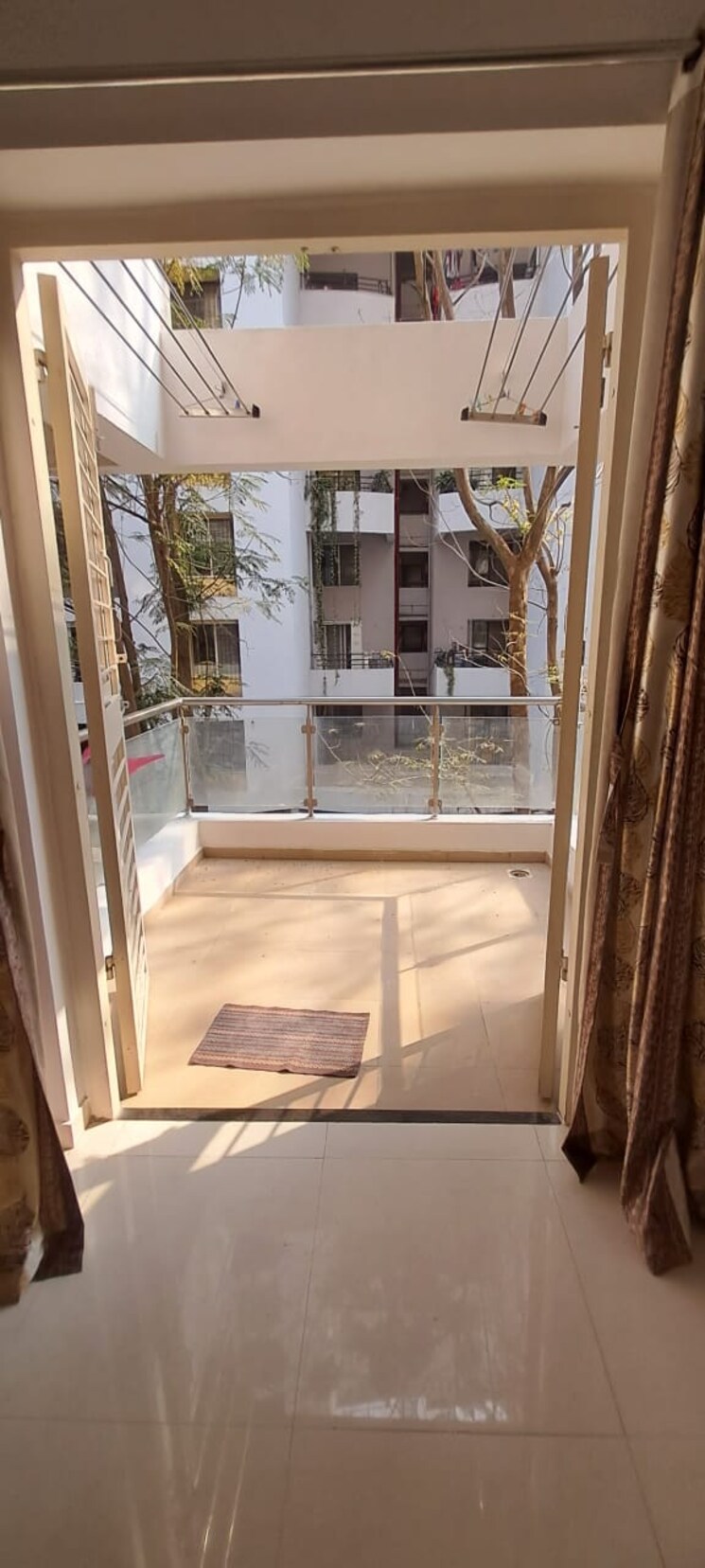 Balcony, mont-vert-oystera 2 Bedroom 750 Sq.Ft. Apartment In Wakad Pune 8026839