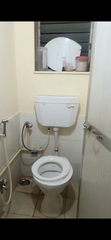 Bathroom in 1 BHK Apartment at Ekta Chs Chandivali, Chandivali – for Rent