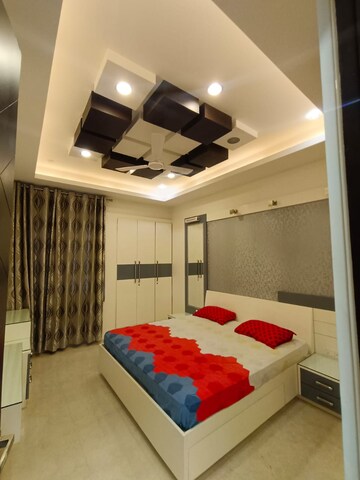Bedroom in 3 BHK Apartment at Prateek Edifice, Sector 107 – for Rent