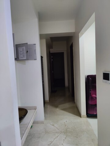 Building Lobby in 3 BHK Apartment at Omkar Alta Monte, Malad East – for Rent