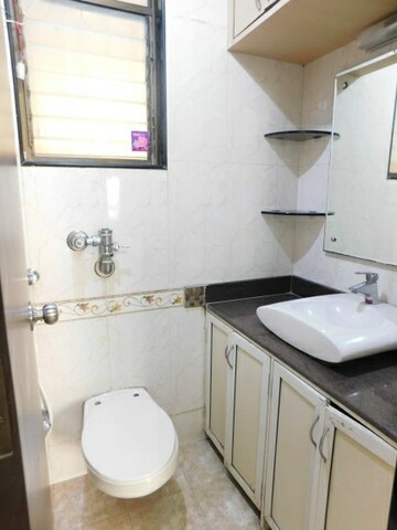 Bathroom in 2 BHK Apartment at Lake Home, Powai – for Sale