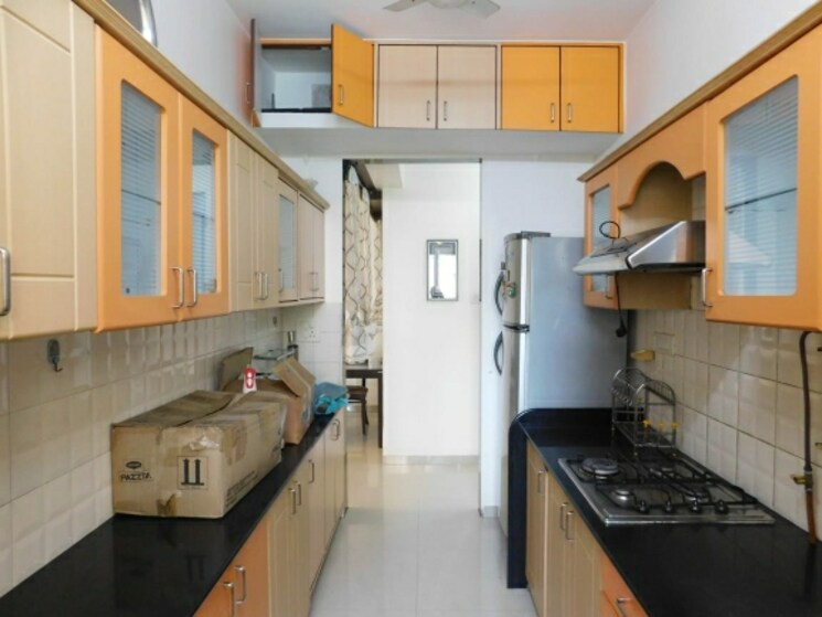 Kitchen, lake-home 2 Bedroom 890 Sq.Ft. Apartment In Powai Mumbai 8027081
