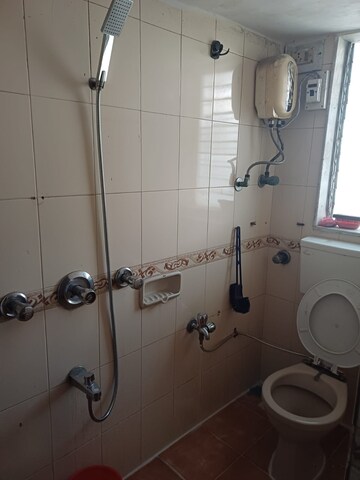Bathroom in 2 BHK Apartment at Four Bunglows – for Rent