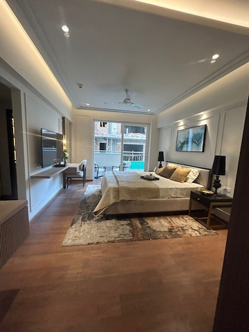Living Room in 3.5 BHK Apartment at DLF The Ultima, Sector 81 – for Rent