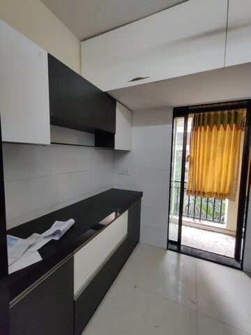 Kitchen in 1 BHK Apartment at Happy Home Residency, Mira Road – for Rent