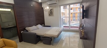 Living Room in 2 BHK Apartment at Rishita Manhattan, Gomti Nagar – for Sale