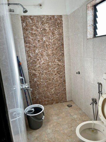 Bathroom in 3.5 BHK Apartment at Pebbles I, Bavdhan – for Rent