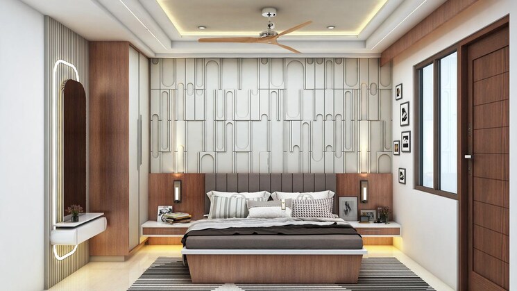 Bedroom, mansarovar extension 3 Bedroom 1344 Sq.Ft. Builder Floor In Mansarovar Extension Jaipur 8027307