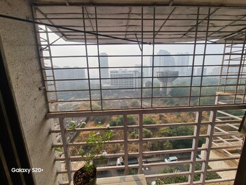 Balcony in 2 BHK Apartment at Swaraj Bella Vista, Ghansoli – for Rent