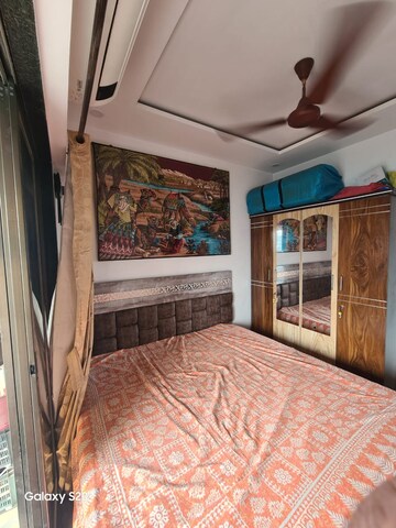 Bedroom in 2 BHK Apartment at Swaraj Bella Vista, Ghansoli – for Rent