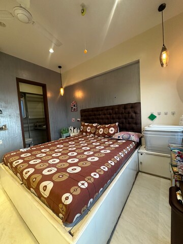 Bedroom in 2 BHK Apartment at Supreme 19, Lokhandwala Township Kandivali – for Rent