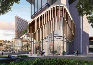 Showroom – Exterior View View at M3M The Cullinan, Sector 94 - for Sale
