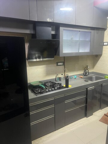 Kitchen in 3 BHK Apartment at Hiranandani Estate – for Rent