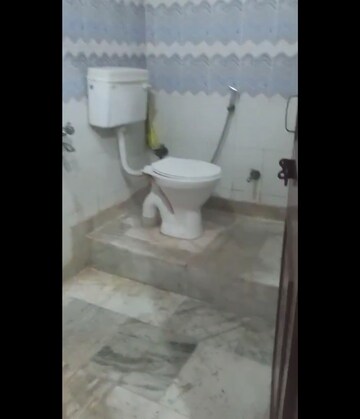 Bathroom in 1 BHK Builder Floor at Chahak Plaza, Shakti Khand – for Rent