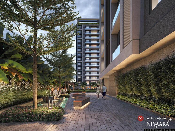 Exterior View, vip road vesu 3 Bedroom 2544 Sq.Ft. Apartment In Vip Road Vesu Surat 8027576