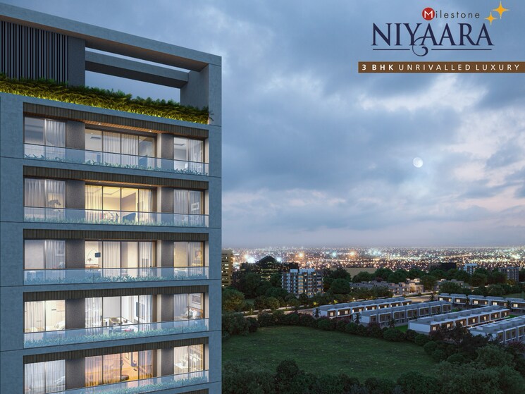 Exterior View, vip road vesu 3 Bedroom 2544 Sq.Ft. Apartment In Vip Road Vesu Surat 8027576