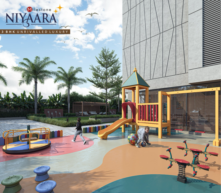 Garden, vip road vesu 3 Bedroom 2544 Sq.Ft. Apartment In Vip Road Vesu Surat 8027576