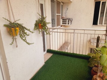 Balcony in 3 BHK Apartment at SS The Coralwood, Sector 84 – for Rent