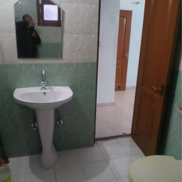 Bathroom in 2 BHK Apartment at RKM Springdale Tower II, Vip Road – for Rent