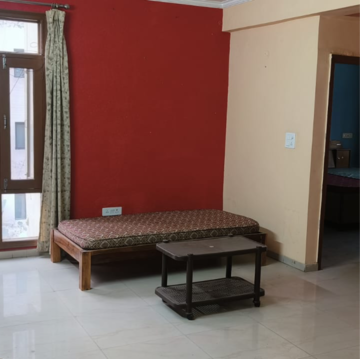 Living Room in 2 BHK Apartment at RKM Springdale Tower II, Vip Road – for Rent