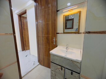 Bathroom in 2 BHK Builder Floor at Chattarpur – for Rent