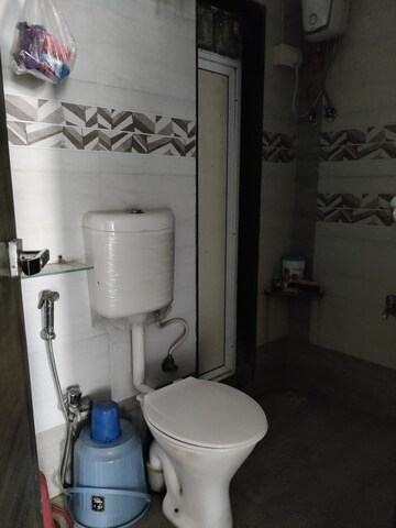 Bathroom in 1 BHK Apartment at Shree Pancham Mira Road, Mira Road – for Rent