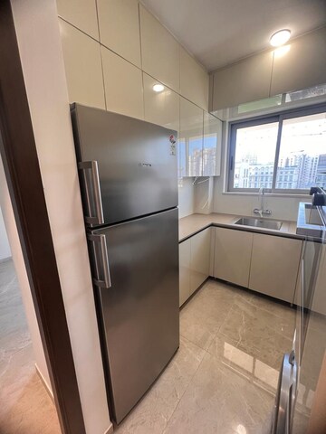 Kitchen in 1 BHK Apartment at Hiranandani Regent Hill, Powai – for Rent